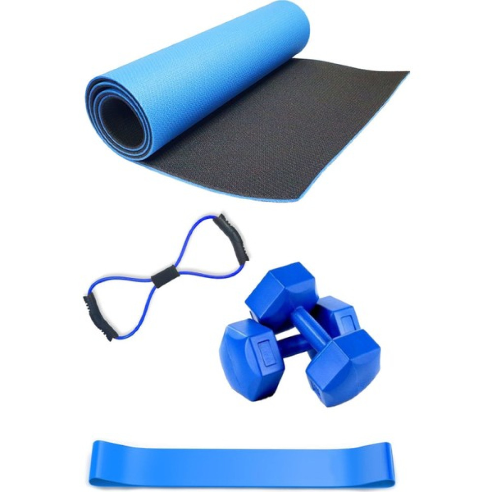 Tosima 1 cm Çift Taraflı Pilates Minderi Sekizgen Egzersiz Lastiği ve Direnç Lastiği 1 kg Çiftli Dambıl Pilates Minderi Fiyatı