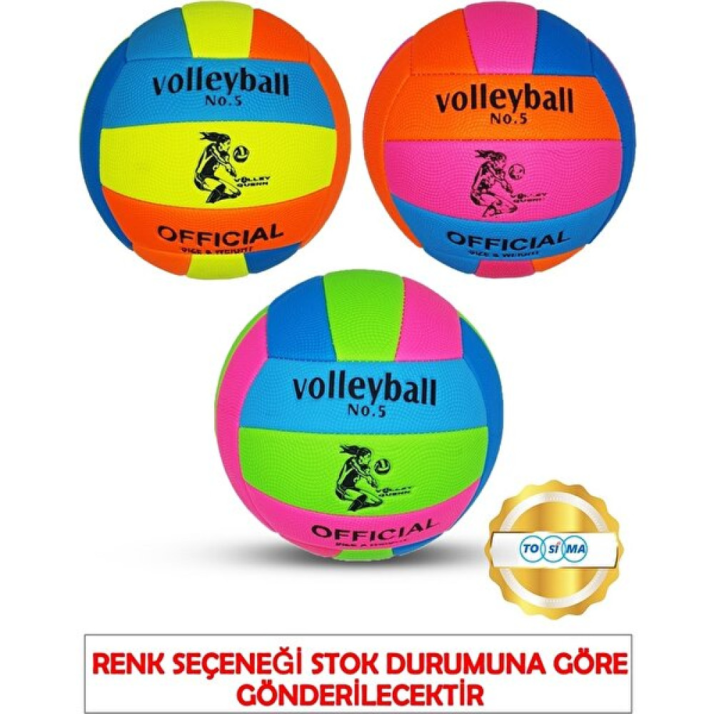 Tosima Dikişli Voleybol Topu 5 Numara Soft Touch Voleybol Topu Renkli Voleybol Topu Toplar Fiyatı