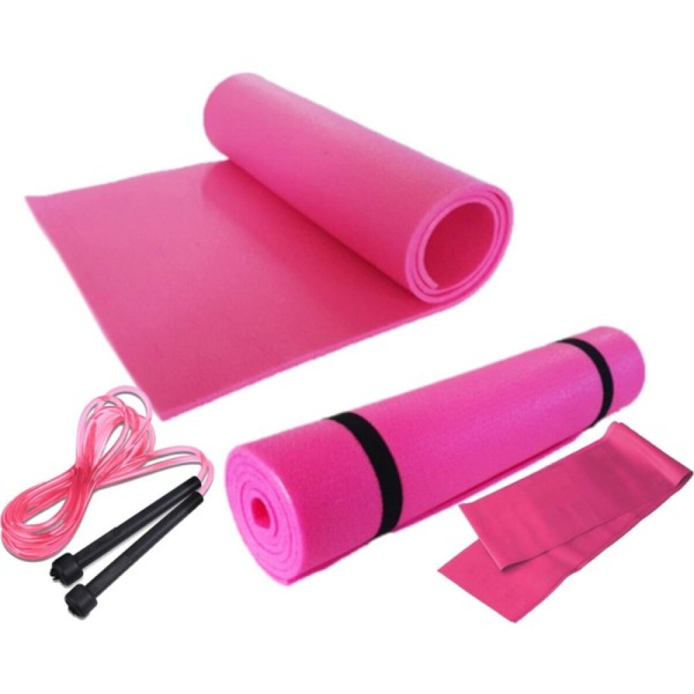 Tosima Pilates Minderi Pilates Lastiği Atlama Ipi 3 Parça Pilates Seti Yoga Seti Pilates Minderi Fiyatı