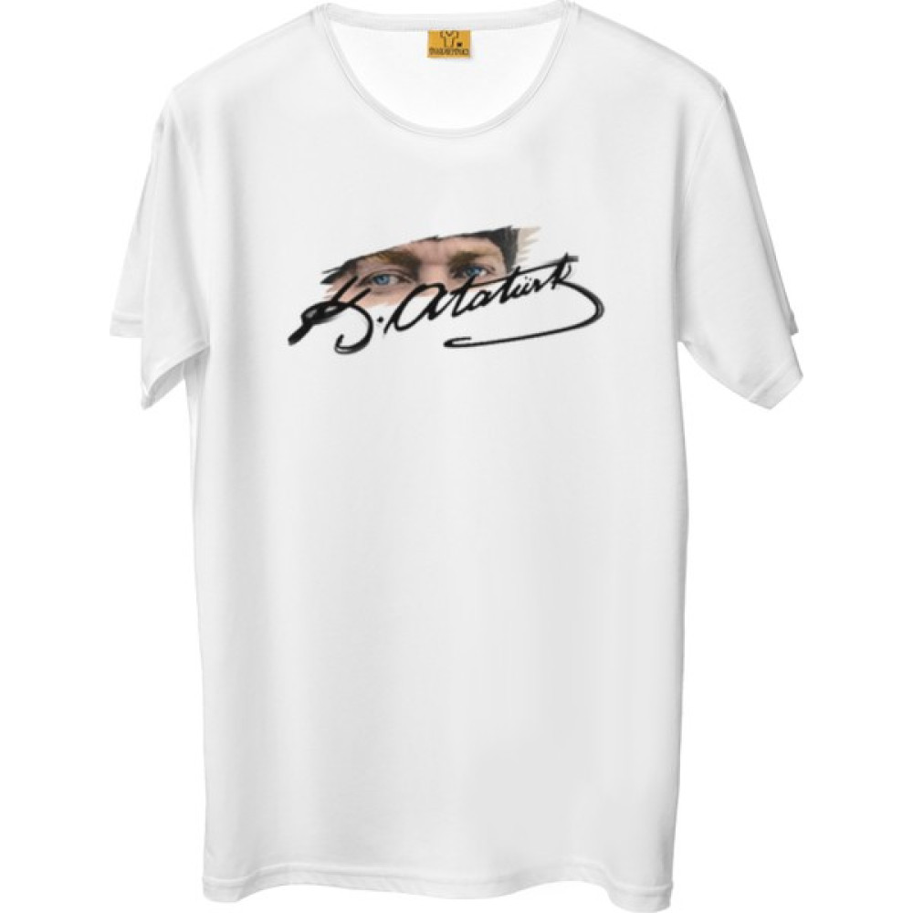 Tospikten Atatürk Tasarımlı Tshirt , Unisex Premium, Çatlama Solma Yapmaz (GNL11 2ATATÜRKCRBYZ Erkek T-shirt Fiyatı