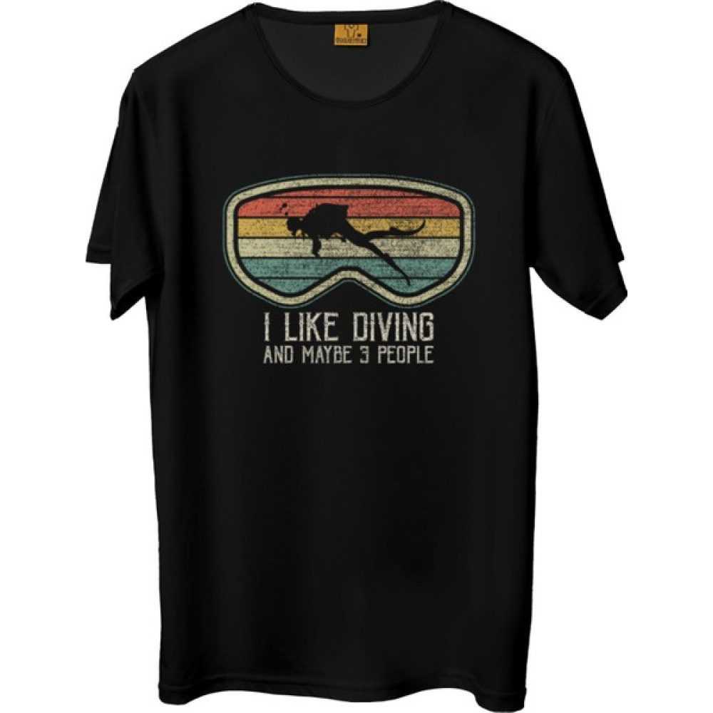 Tospikten Dalış Tasarımlı Tshirt , Unisex Premium, Çatlama Solma Yapmaz (Dlş) Dalistrsyh2 Erkek T-shirt Fiyatı