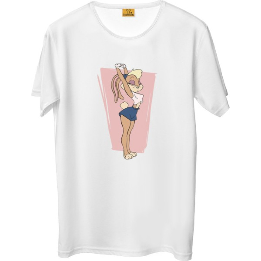 Tospikten Lola Bunny Tasarımlı Tshirt , Unisex Premium, Çatlama Solma Yapmaz (Gnlçf) 2lolabunnycrbyz Erkek T-shirt Fiyatı