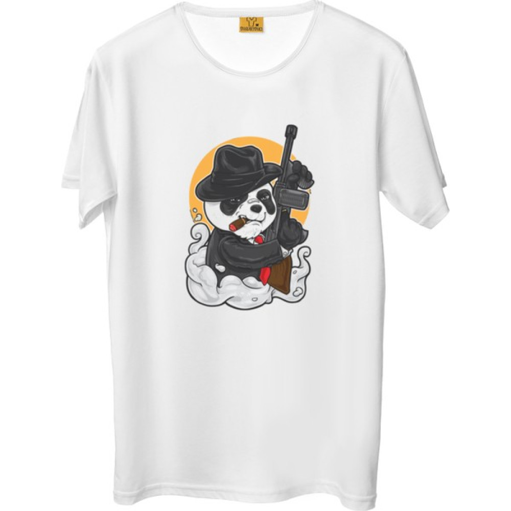 Tospikten Panda Tasarımlı Tshirt , Unisex Premium, Çatlama Solma Yapmaz (Gnl) Pandatrbyz6 Erkek T-shirt Fiyatı