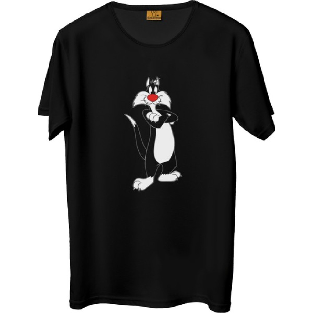 Tospikten Sylvester Tasarımlı Tshirt , Unisex Premium, Çatlama Solma Yapmaz (Gnlçf) 3sylvestercrsyh Erkek T-shirt Fiyatı