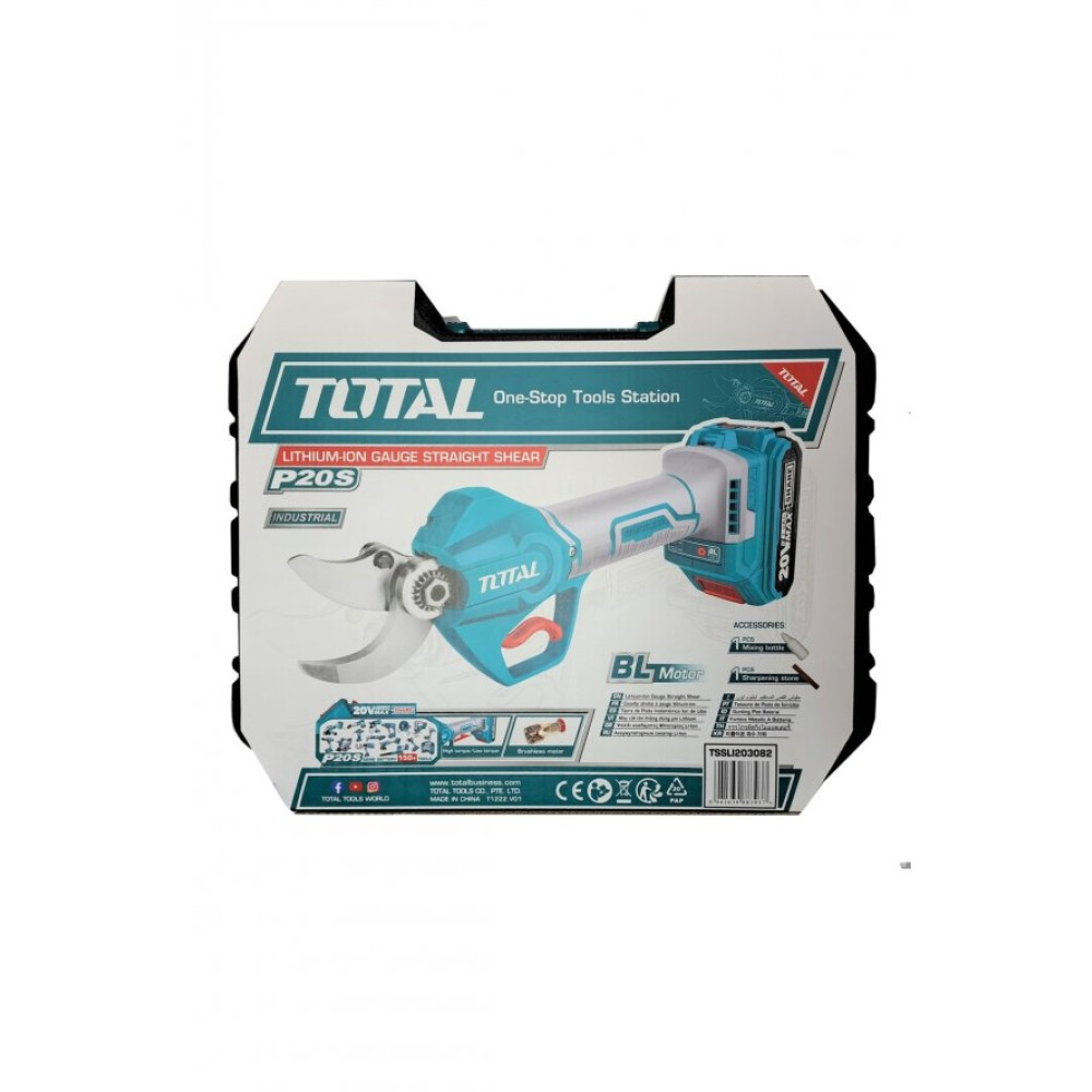 Total Cift Akulu Agac Budama Makasi 20V Tssli203082 Dal Budama Makineleri Fiyatı