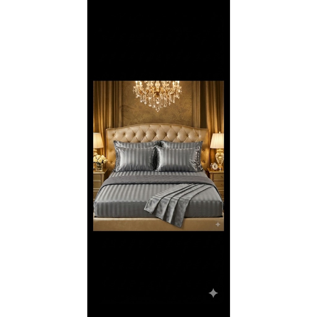 Totem Deluxe Saten Lastikli Çarşaf Takımı - Gri - Antrasit - 180 x 200 Çarşaf Fiyatı