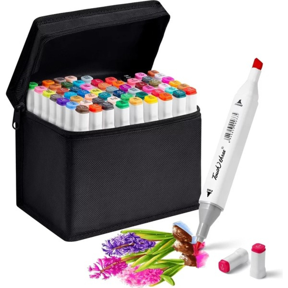 Touch Sketc 48’li Marker Kalem Seti Çift Uçlu Çanta Set - 48 Sanatsal Malzemeler Fiyatı