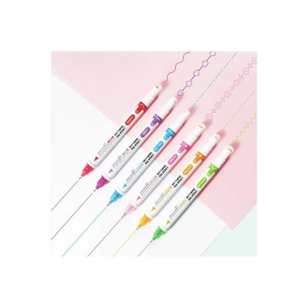 TOUCH SKETC Çift Taraflı Kalem Bir Taraf Süsleme Şekilleri Vermek Için Diğer Taraf Yazı Çizim 0.4 Fineliner Fosforlu Kalem Fiyatı