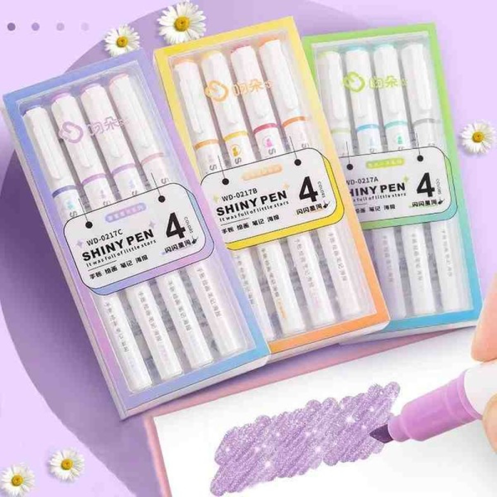 Touch Sketc Fosforlu Kalemler Serisi - GLİTER SERİ 12 Lİ Fosforlu Kalem Fiyatı