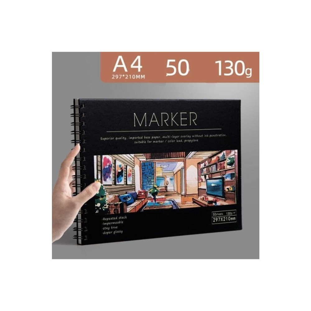TOUCH SKETC Marker Kalem Defteri Prime A4 Alt Tarafa Geçirmez Pad Sanatsal Malzemeler Fiyatı
