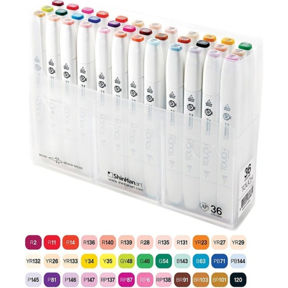 Touch Twin Brush Marker 36'lı Sanatsal Malzemeler Fiyatı