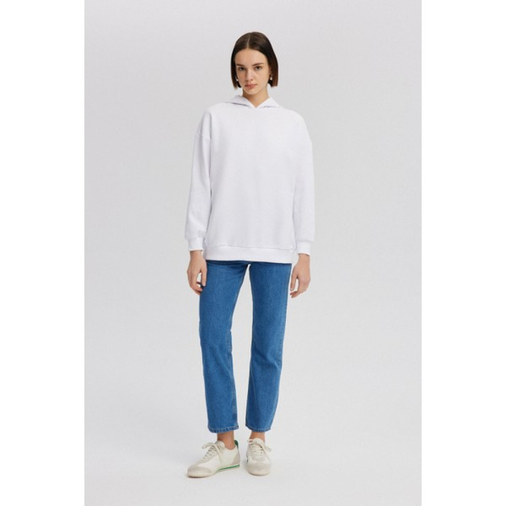 Touche Kapüşonlu Oversıze Sweatshırt Bayan Sweatshirt Fiyatı