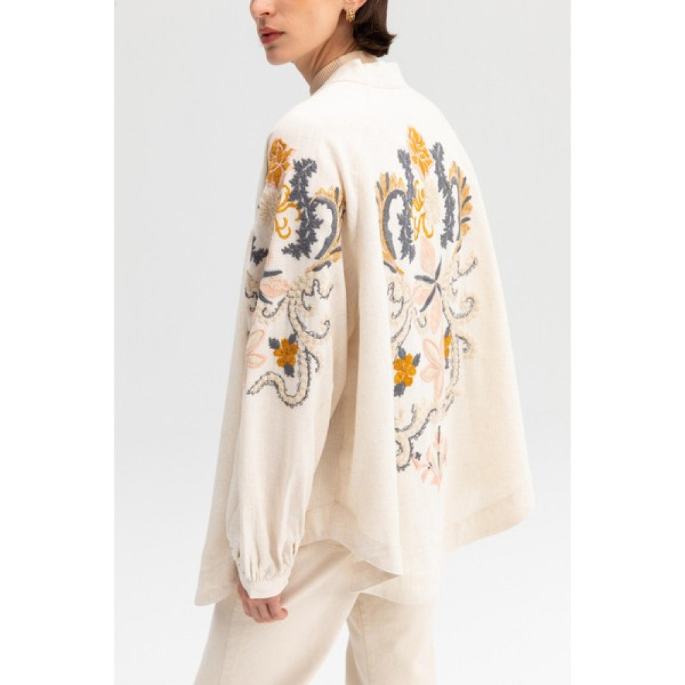 Touche Nakışlı Kimono Ceket Bayan Ceket Fiyatı