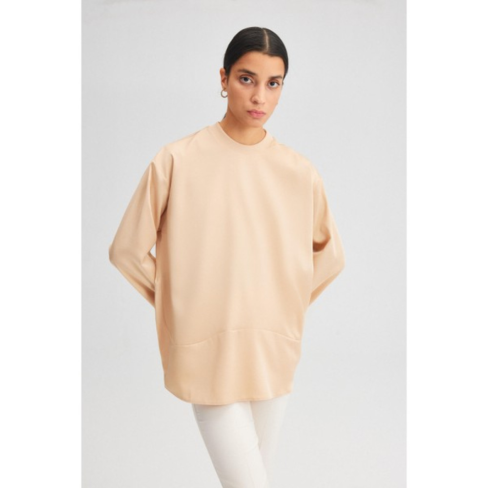Touche Regular Fit Saten Tunik Tunik Fiyatı
