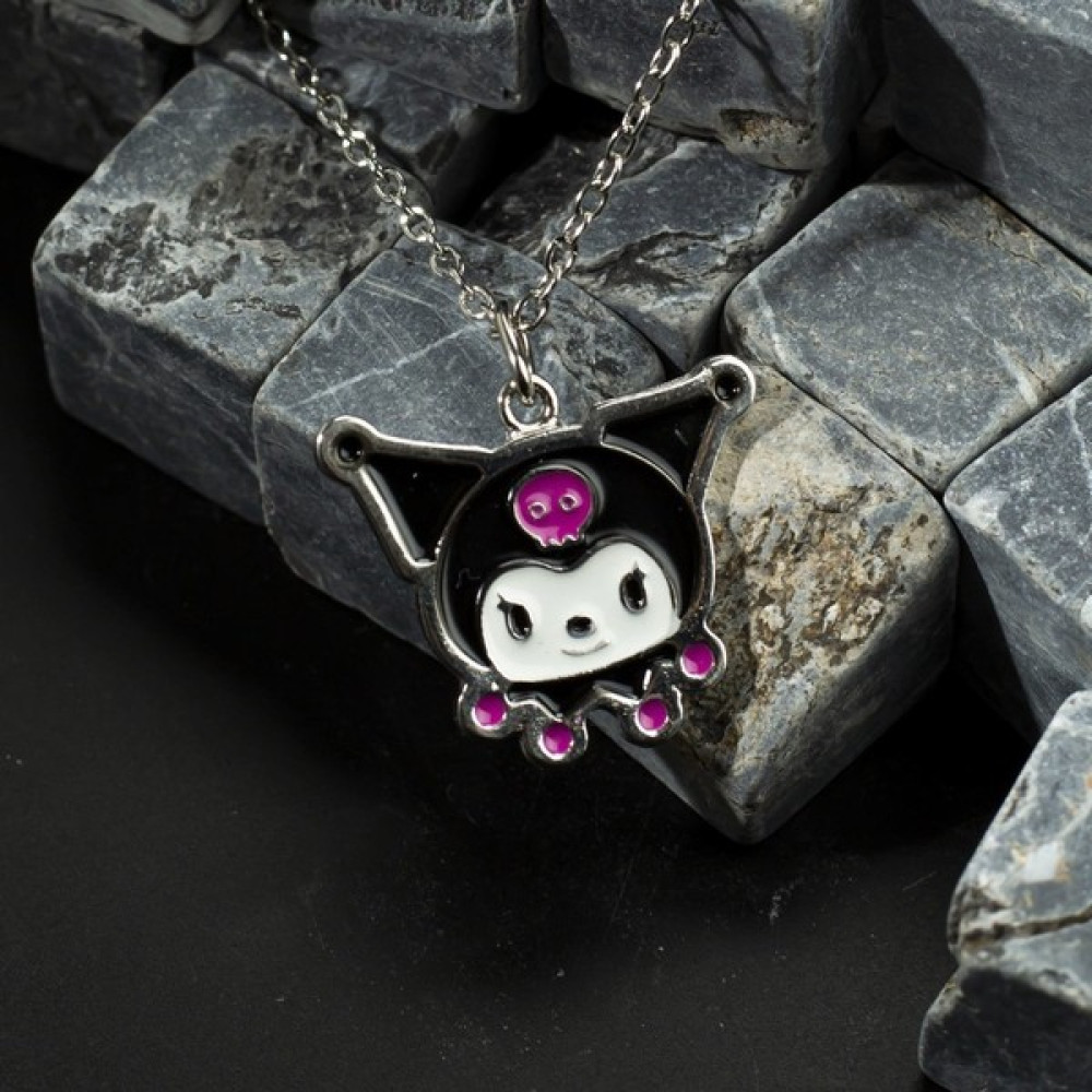 Touz Moda Anime Kuromi Melody Kolye - Gri Bijuteri Kolye Fiyatı