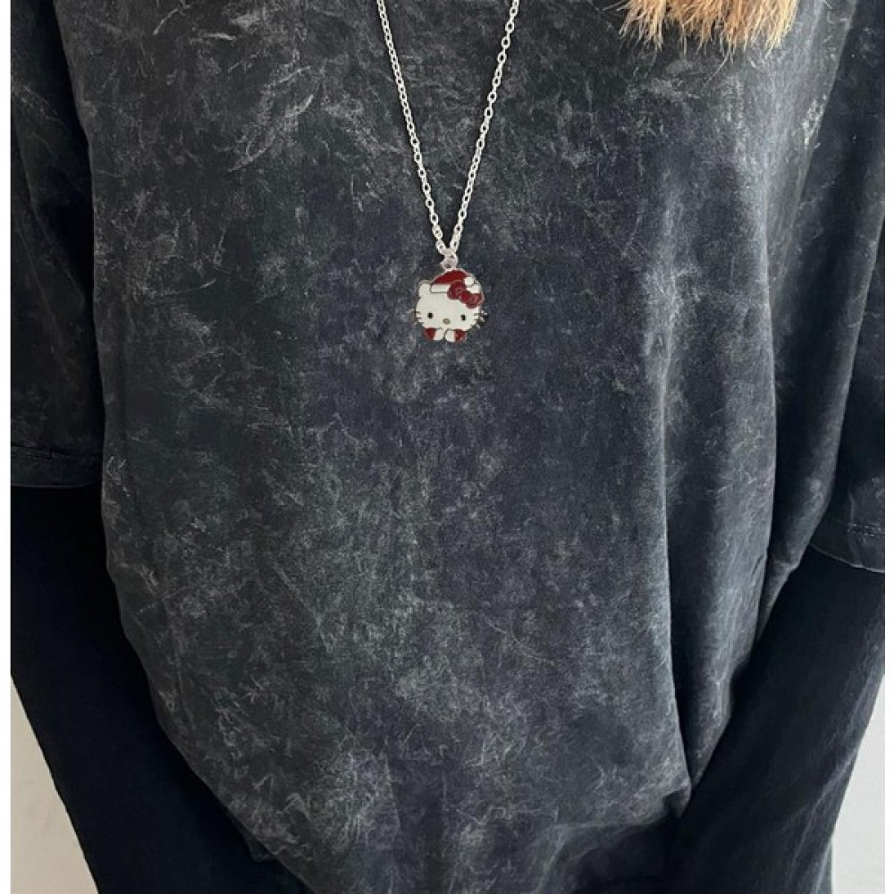 Touz Moda Christmas Hello Kitty Kolye - Gri Bijuteri Kolye Fiyatı