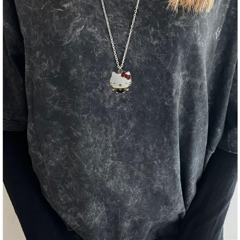 Touz Moda Sleeping Hello Kitty Kolye - Gri Bijuteri Kolye Fiyatı