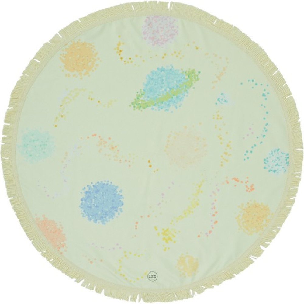 Towdoo Cosmos Çocuk Plaj Havlusu - Çok Renkli - 150 x 150 cm Plaj Havlusu Fiyatı