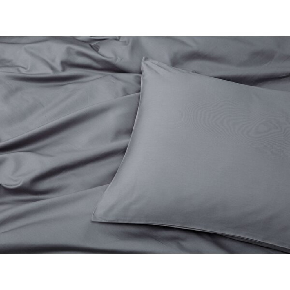 Towell Home Comfort Collection Pamuk Saten Çift Kişilik Terletmeyen Nevresim Seti (200 cm x 220 Cm) - Antrasit - 200 x 220 cm Nevresim Takımı Fiyatı