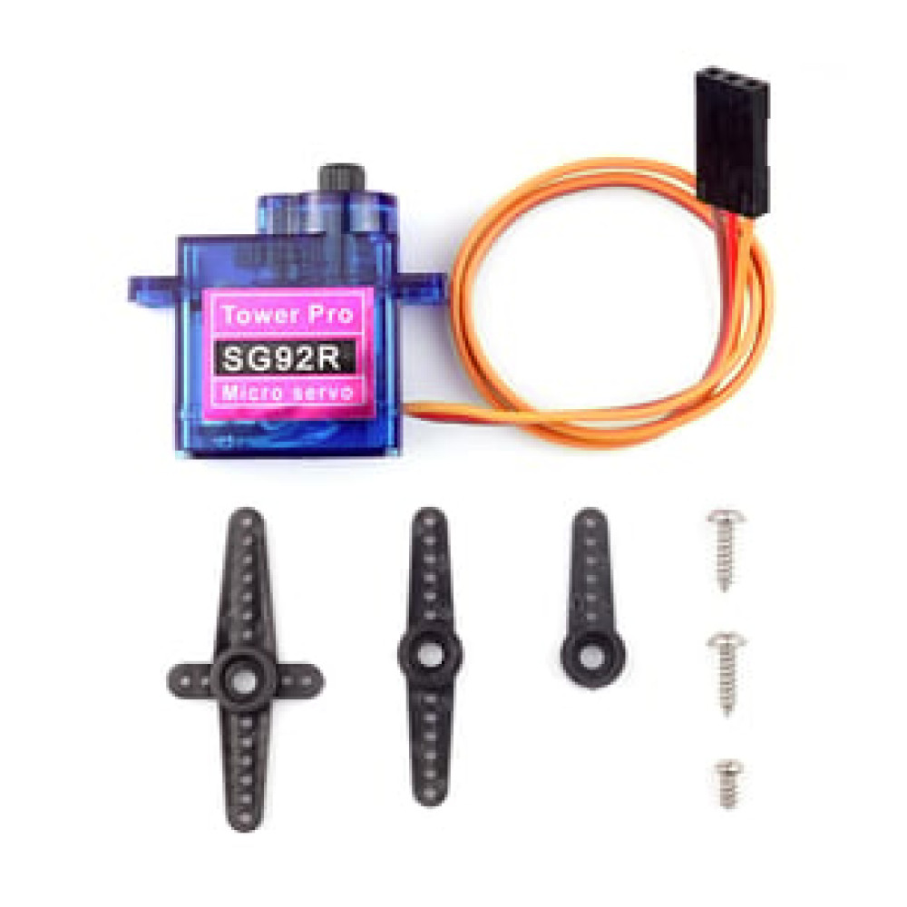 Tower Pro Sg92R 12Gr Micro Servo Motor 2.5Kg 4,8V Plastik Dişli Sunucu Fiyatı