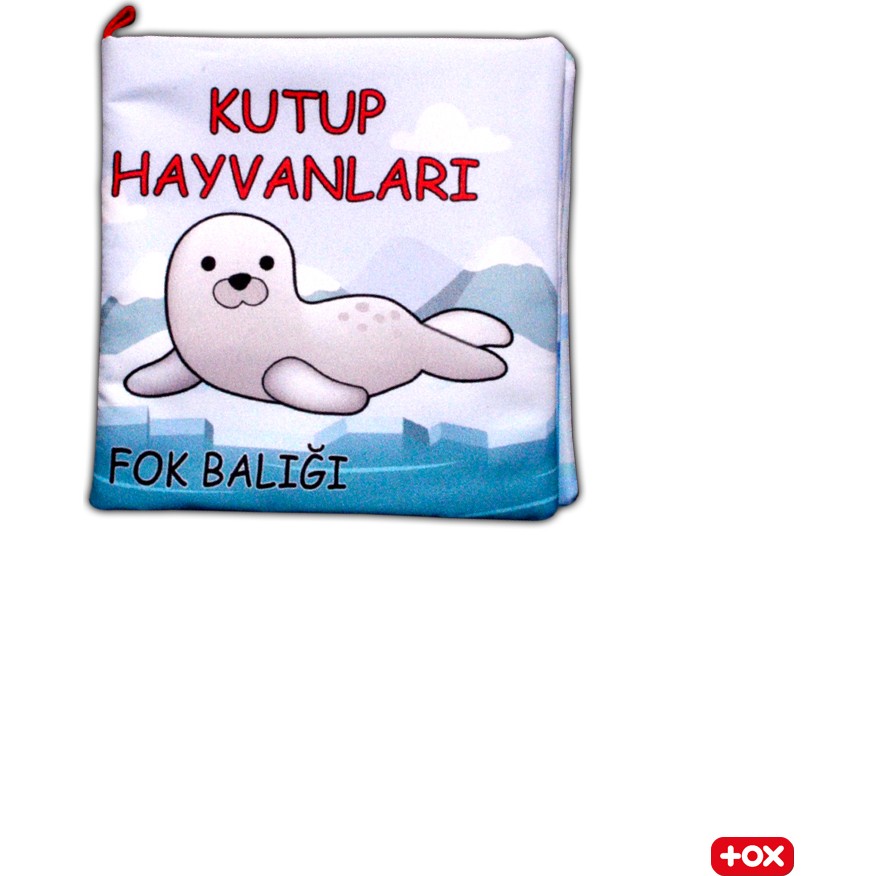Tox Kutup Hayvanları Kumaş Sessiz Kitap T056 - Bez Kitap Bebek Oyuncakları Fiyatı