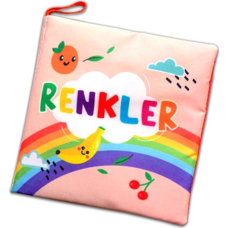 Tox Renkler Kumaş Sessiz Kitap T135 - Bez Kitap , Eğitici Oyuncak , Yumuşak ve Hışırtılı Anne Bebek Oyuncak Fiyatı