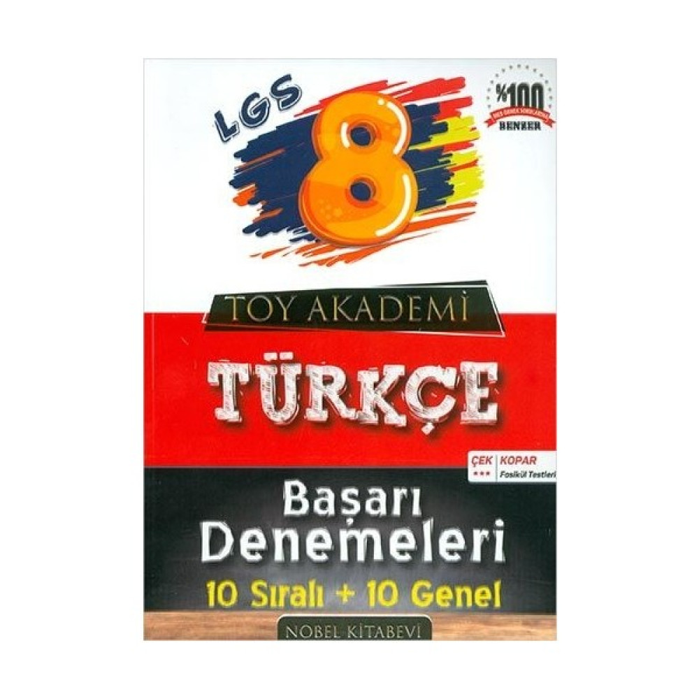 Toy Akademi 8. Sınıf LGS Türkçe 10+10 Başarı Denemeleri Türkçe Fiyatı