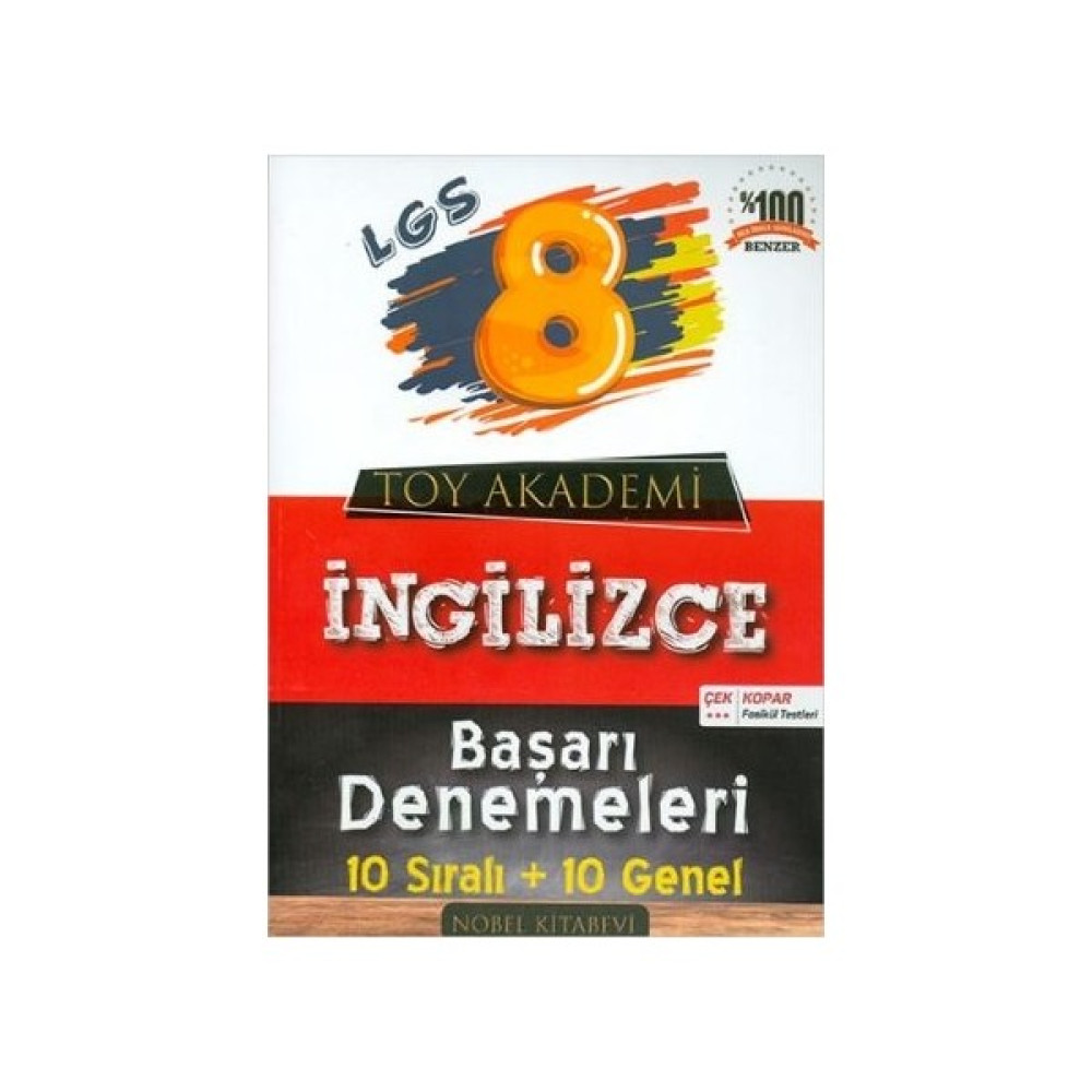Toy Akademi 8.Sınıf LGS İngilizce 10+10 Başarı Denemeleri Yabancı Dil Kitapları Fiyatı