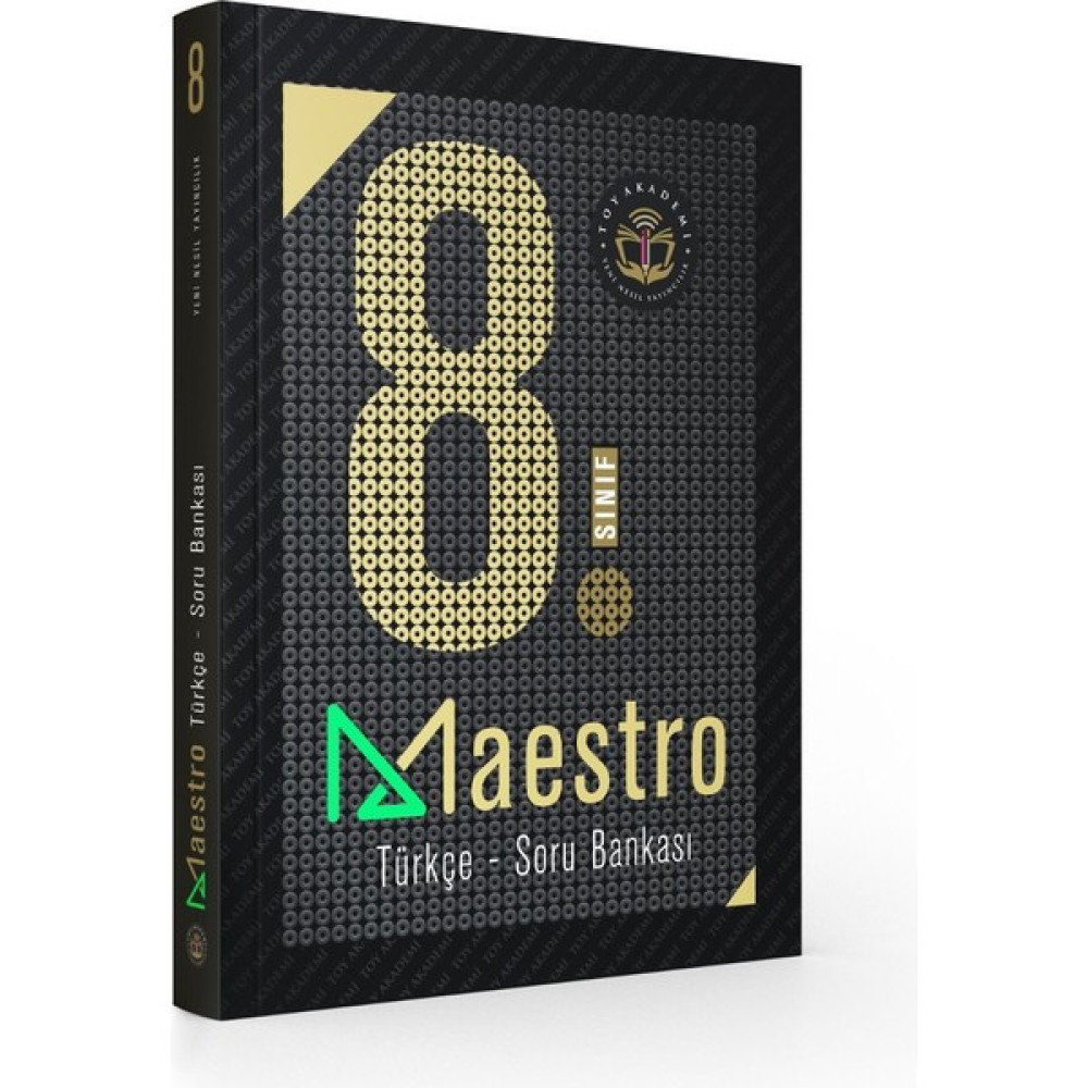 Toy Akademi 978-605-74016-3-28. Sınıf Maestro Türkçe Soru Bankası Ders Sınav Kitapları Fiyatı