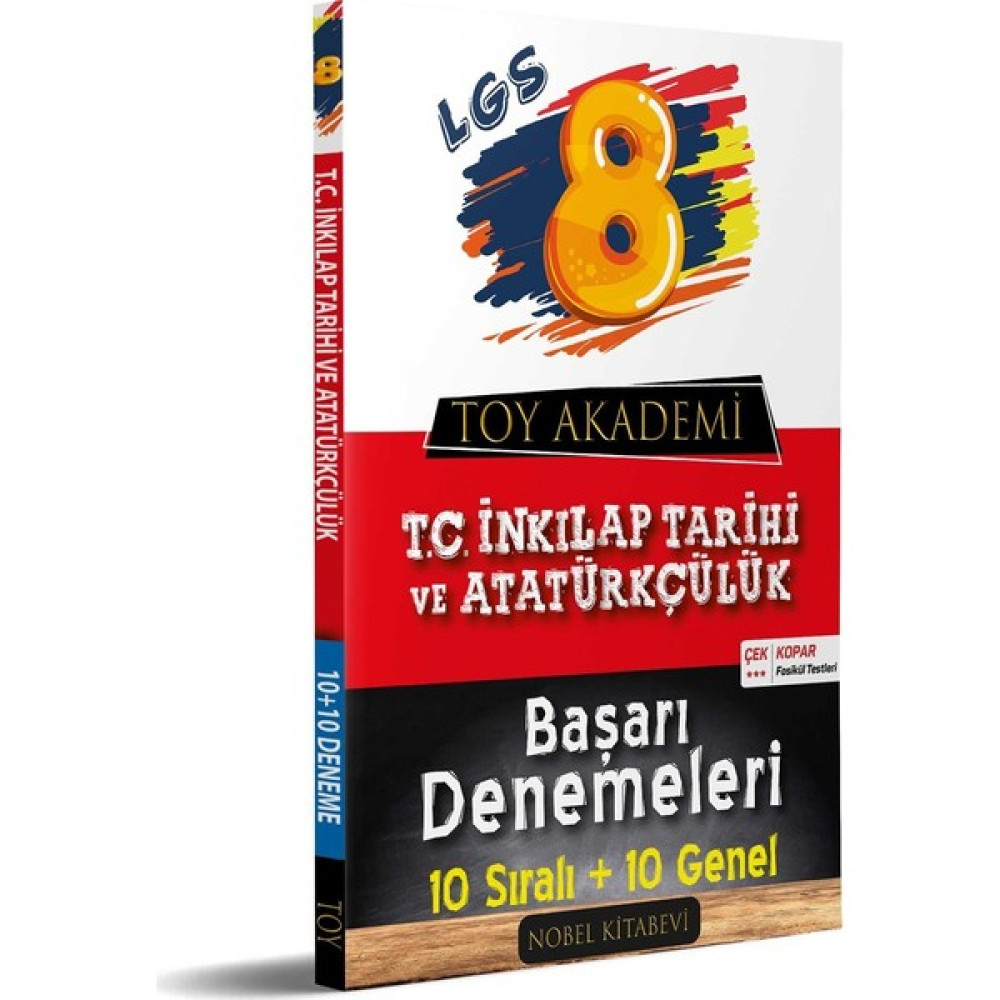 Toy Akademi T.c. Inkılap Tarihi ve Atatürkçülük 20 LGS Başarı Denemeleri 8. Sınıf 2020 Baskı Ders Sınav Kitapları Fiyatı