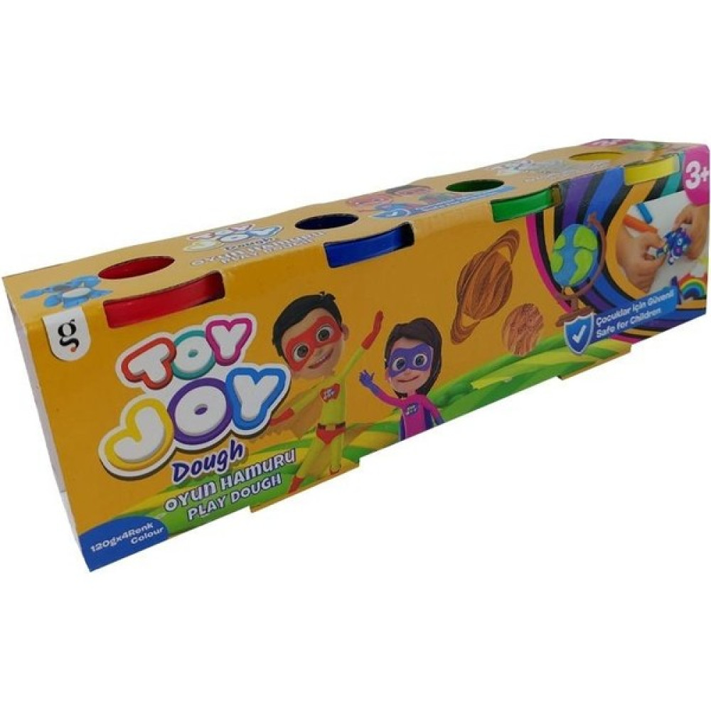 Toy Joy Dough Oyun Hamuru 4 Canlı Renk 480 gr Eğitici Oyuncak Fiyatı