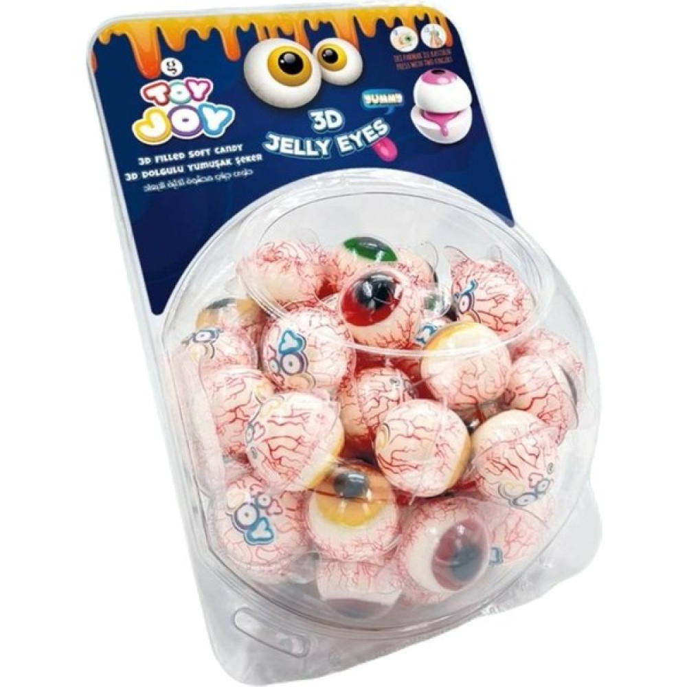 TOY JOY Göz Şeklinde Yumuşak Şeker Jelibon - 10 Adet Diğer Fiyatı
