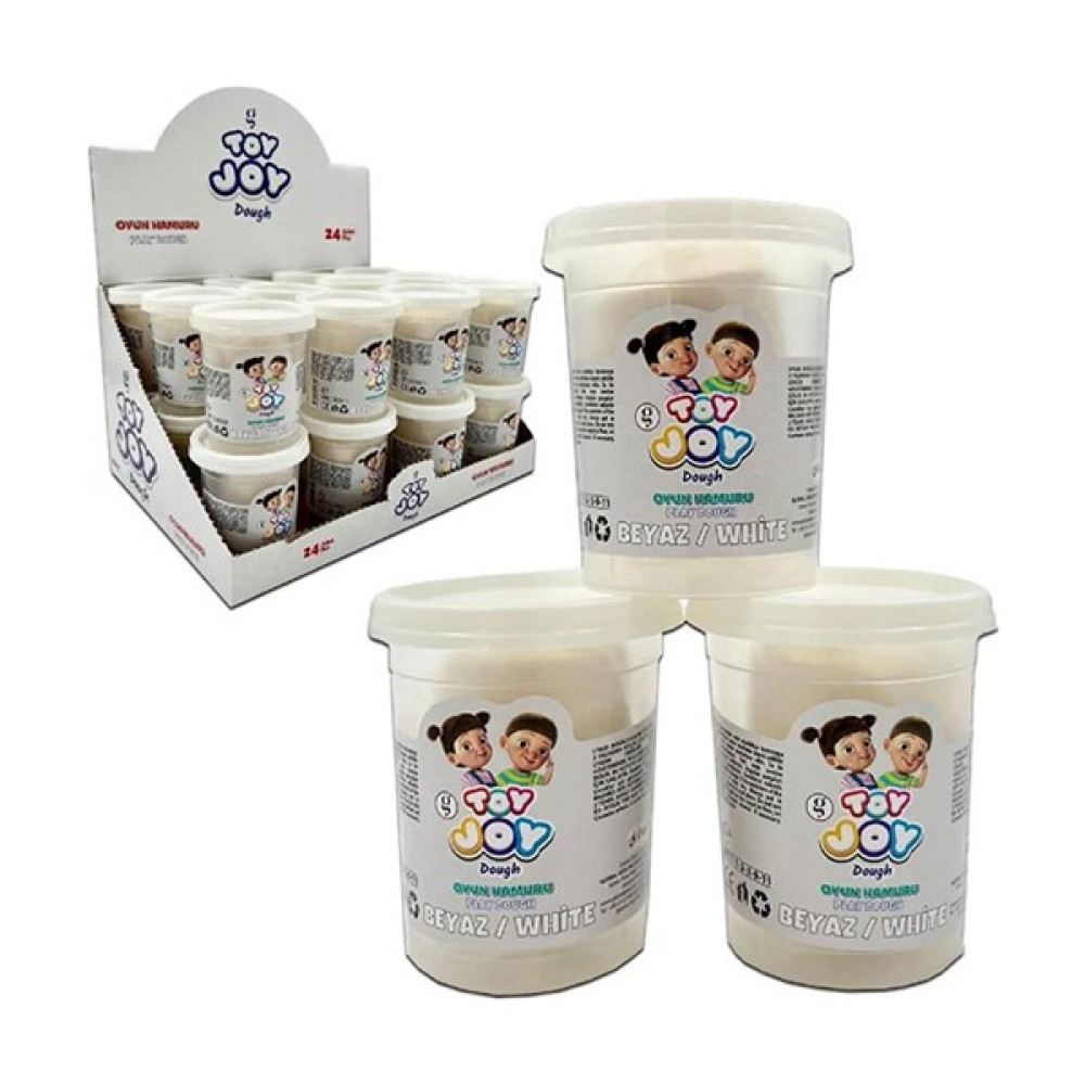 Toy Joy Oyun Hamuru Beyaz 120 gr 1698 (Adet) Eğitici Oyuncak Fiyatı