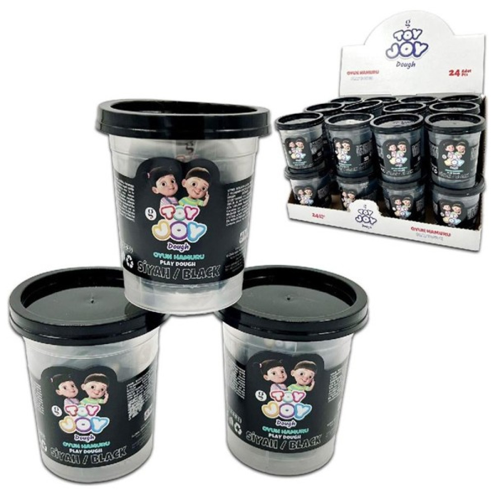 Toy Joy Oyun Hamuru Siyah 120 gr 1704 (Adet) Eğitici Oyuncak Fiyatı
