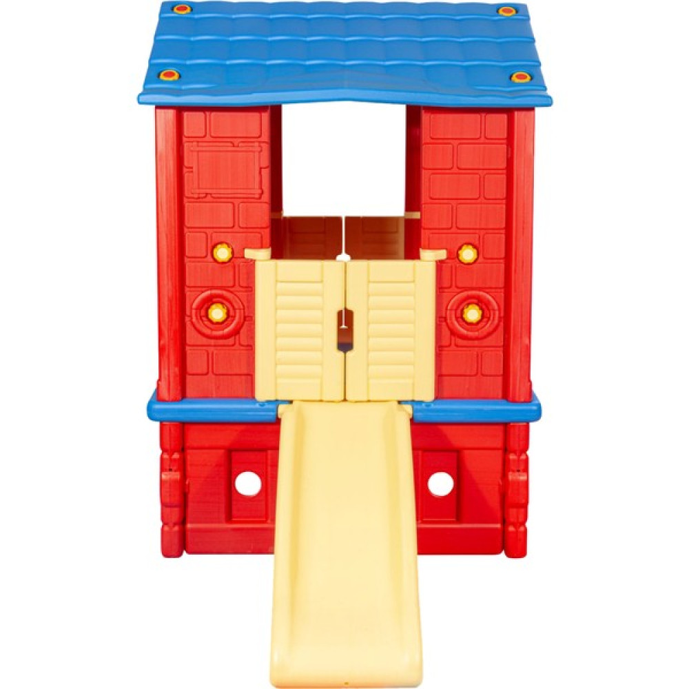 Toy Star Oyun Evi Iki Kapılı Kaydıraklı Büyük Ev - Premium Oyun Evi Kaydıraklı - Oyun Parkı - Çocuk Parkı - Kırmızı Açık Hava, Deniz ve Spor Oyuncakları Fiyatı