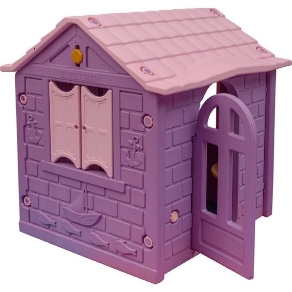 Toy Star Oyun Evi Tek Kapılı - Çocuk Oyun Alanı - Renkli Çocuk Oyun Evi - Pembe Açık Hava, Deniz ve Spor Oyuncakları Fiyatı