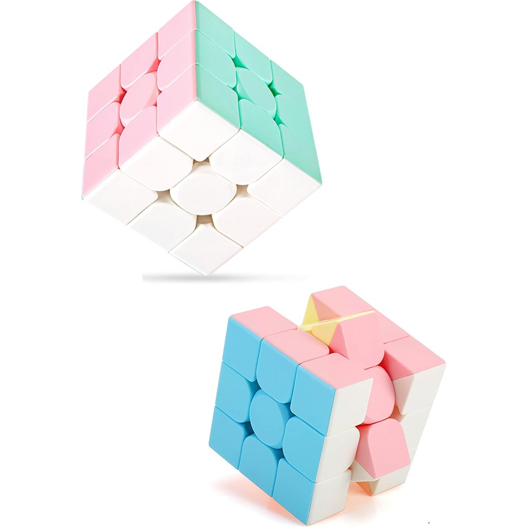 Toyaş 2 Adet Speed Cupe Rubik Küp Zeka Küpü 3x3 Pastel Renkler Hız Küpü,fidget Oyuncak Seyahat Zeka Oyunu - Renkli Anne Bebek Oyuncak Fiyatı