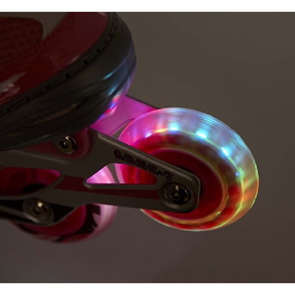 Toyaş Pu Silikon Teker Set 4'lü 64 mm Abec-7 Rulmanlı Işıklı Yedek Paten Tekerleği Paten Kaykay Scooter Fiyatı