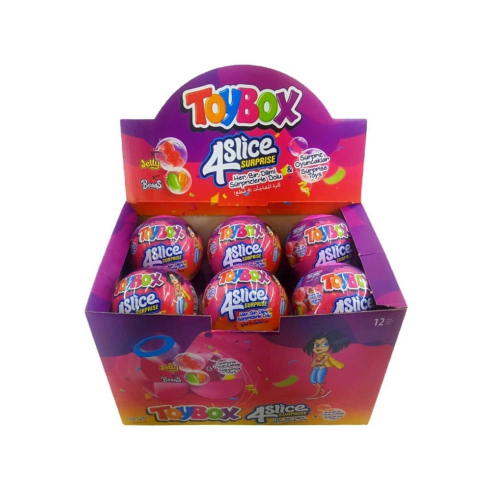 Toybox 4 Dilim Sürpriz Kız Şekerleme Sakız Fiyatı