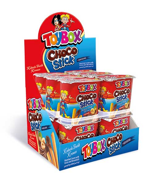 Toybox Chocostick Kakaolu Fındık Kreması ve Grissini 56 Gr X 12'li Pak Çikolata ve Gofret Fiyatı