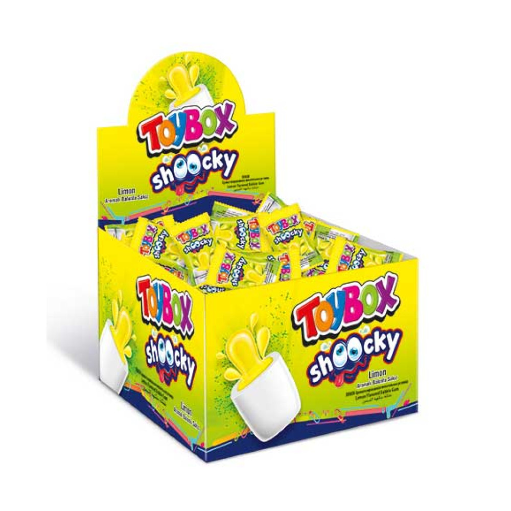 Toybox Dolgulu Sakız 4 gr Limon Aromalı Şekerleme Sakız Fiyatı