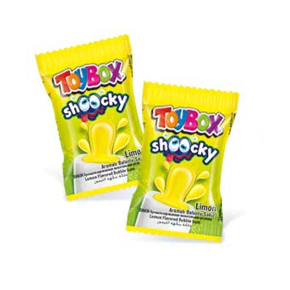 Toybox Dolgulu Sakız 4 gr Limon Aromalı