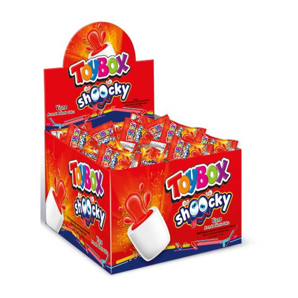 Toybox Dolgulu Sakız 4 gr Vişne Aromalı Şekerleme Sakız Fiyatı