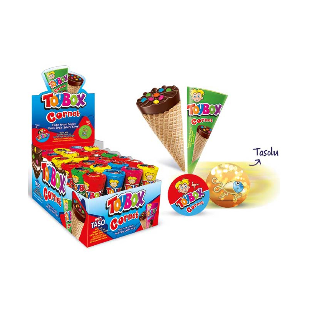 Toybox Fındık Krema Dolgulu Draje Gofret 25 gr Çikolata ve Gofret Fiyatı