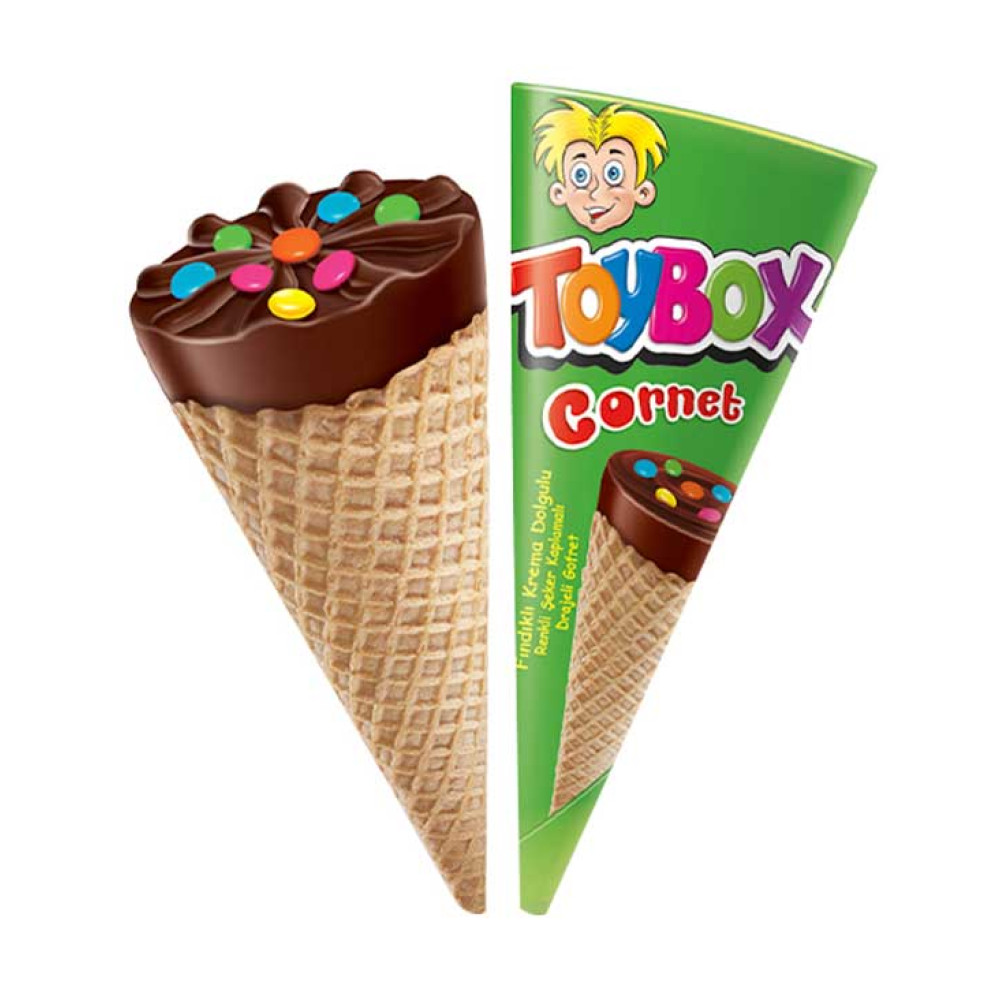 Toybox Kornet Gofret 25 gr X 24'lü Paket