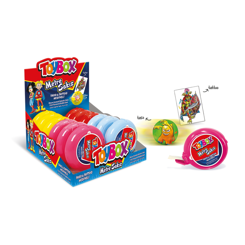 Toybox Metre Sakız 35 gr Şekerleme Sakız Fiyatı