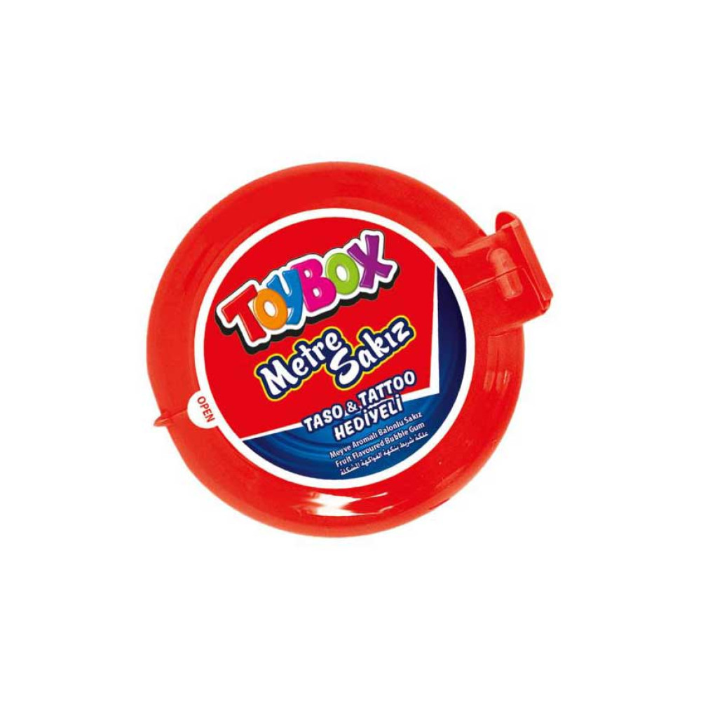 Toybox Oyuncaklı Metre Sakız 28 gr 12'li Paket