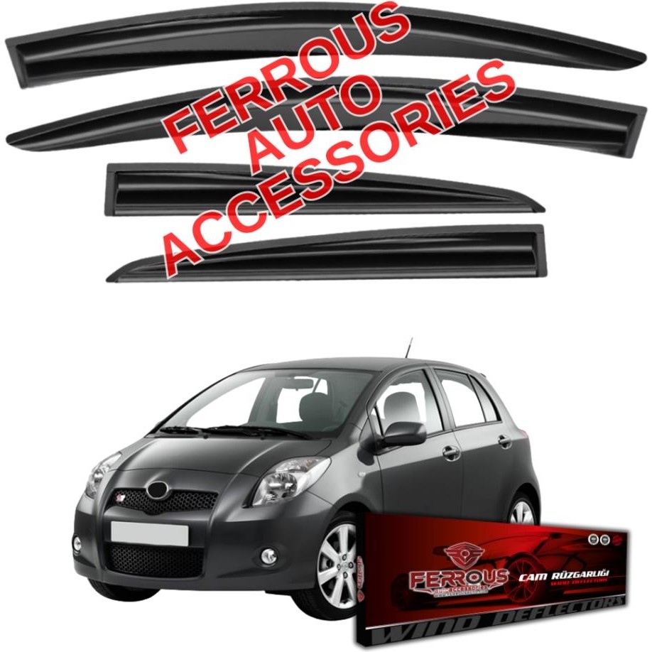 Toyota Yaris Hb Ferrous Cam Rüzgarlığı 4lü 2006 2011 Oto Rüzgarlıkları Fiyatı