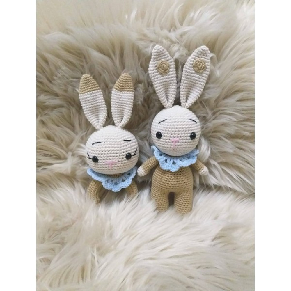 Toys City Bej Tavşan Yenidoğan Seti Amigurumi Örgü Oyuncak Bebek Oyuncakları Fiyatı