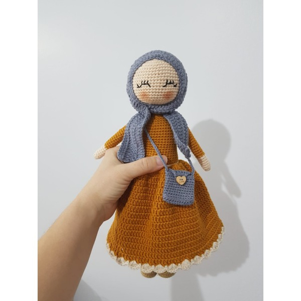 Toys City Hardal Neşeli Tesettürlü Örgü Oyuncak Bebek Oyuncakları Fiyatı